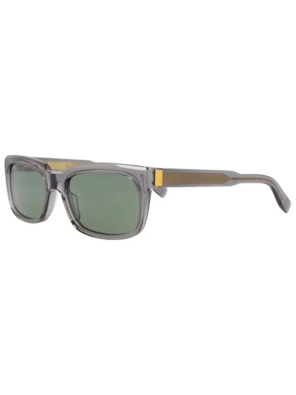 New Dunhill Mens Square/Rectangle Grey Grey Green Fashion Designer Sunglasses
